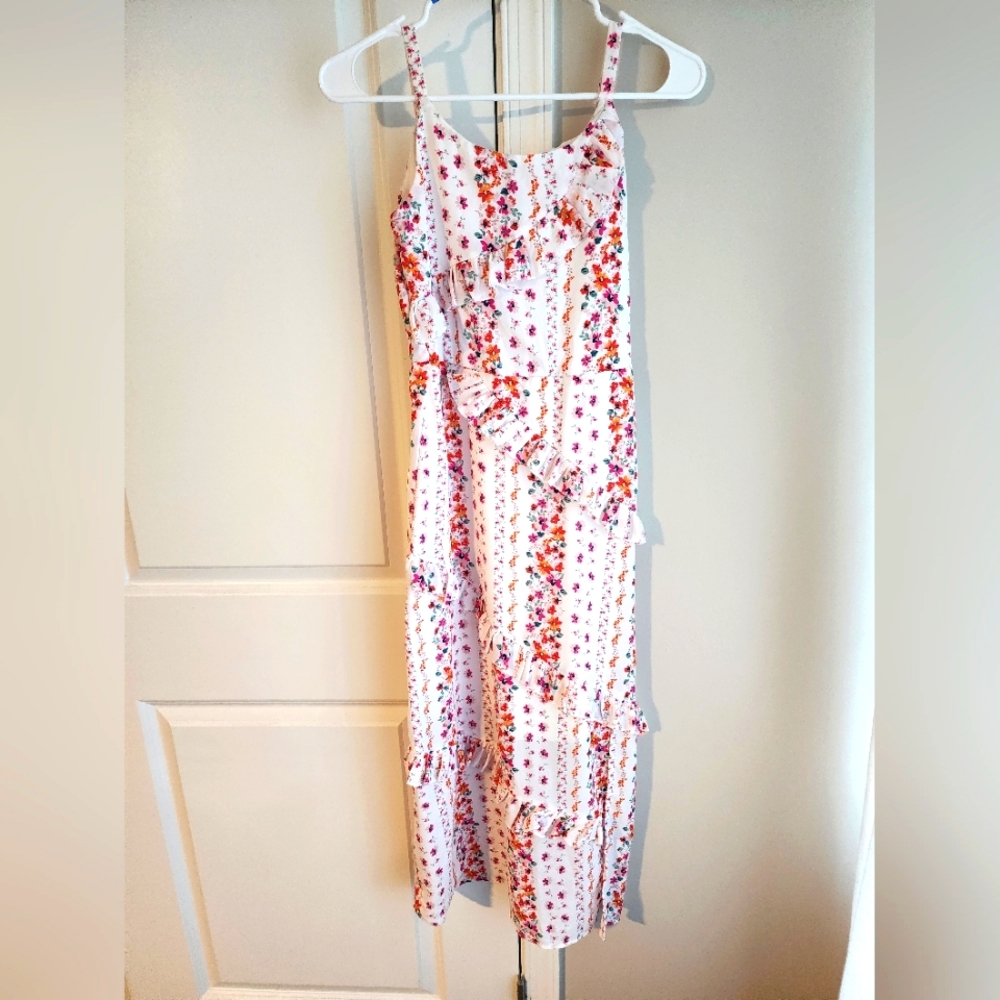Sundress w/red flowers